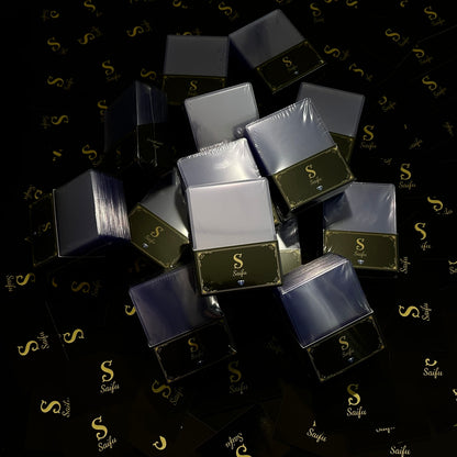 Toploader Saifu  Standard 3" x 4" con Custodia – Ultra Trasparente Diamond Edition